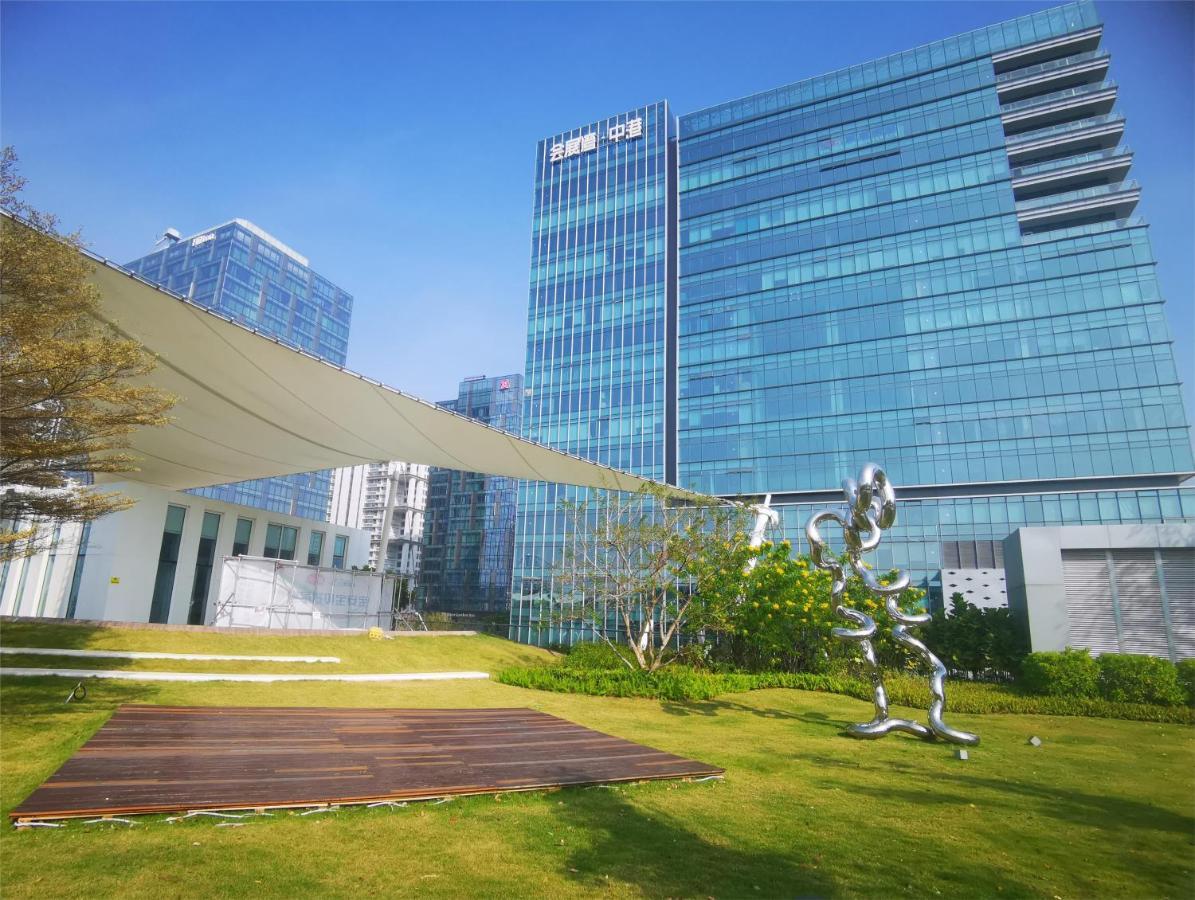 Royal Executive Apartment, Shenzhen World Exhibition & Convention Center, Nearby Shenzhen World North Metro St Ation Bagian luar foto